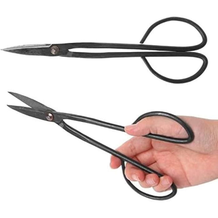Sécateurs De Jardin GGUFAY – 2 Pièces, Acier Anti-Rouille, Poignée Ergonomique – Pour Taille, Bonsaï, Récolte