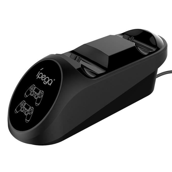 Station D'accueil Double Charge Pour Manettes PlayStation 4 - Neuf Sous Blister - Charge Deux Manettes Simultanément