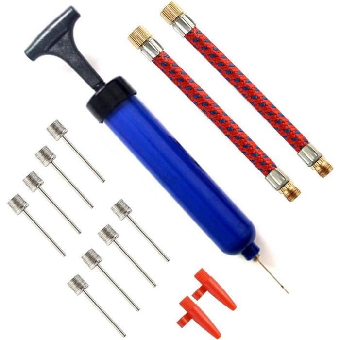 Pompe Sport Compacte Légère Pompe à Air Manuelle Portable - Avec