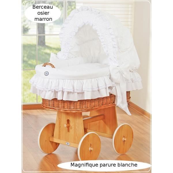 Berceau Bebe Osier Complet Textile Blanc Cdiscount Puericulture Eveil Bebe Berceau Bebe Osier Complet Textile Blanc Cdiscount Puericulture Eveil Bebe