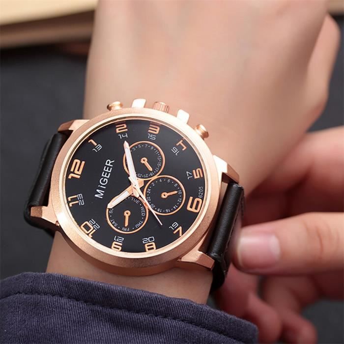 Watches Luxury Migeer Gold Watch Price Montre Migeer Or MIGEER
