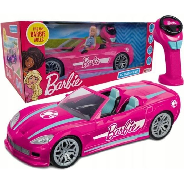 Voiture telecommandee barbie - Cdiscount