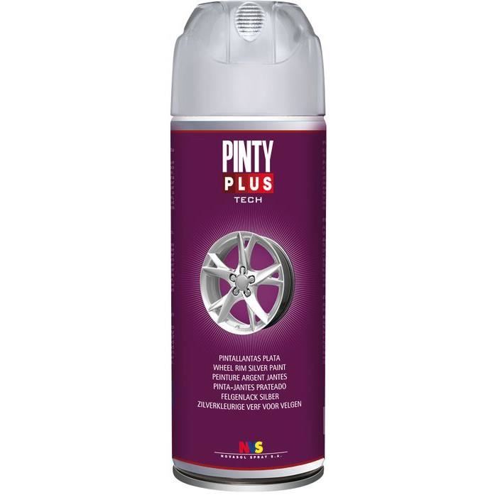 Bombe peinture jantes argent - 400mL