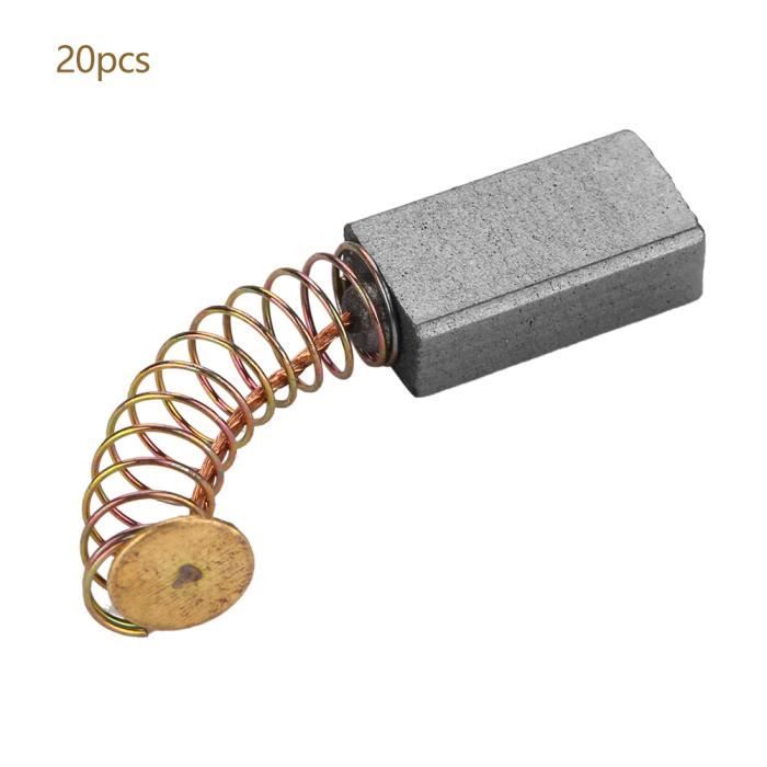 Balais Charbon De Rechange Pour Meuleuses D'Angle Bosch - 5x10x17 Mm, Compatible GWS, PWS, GKS Et Autres Outils - 7
