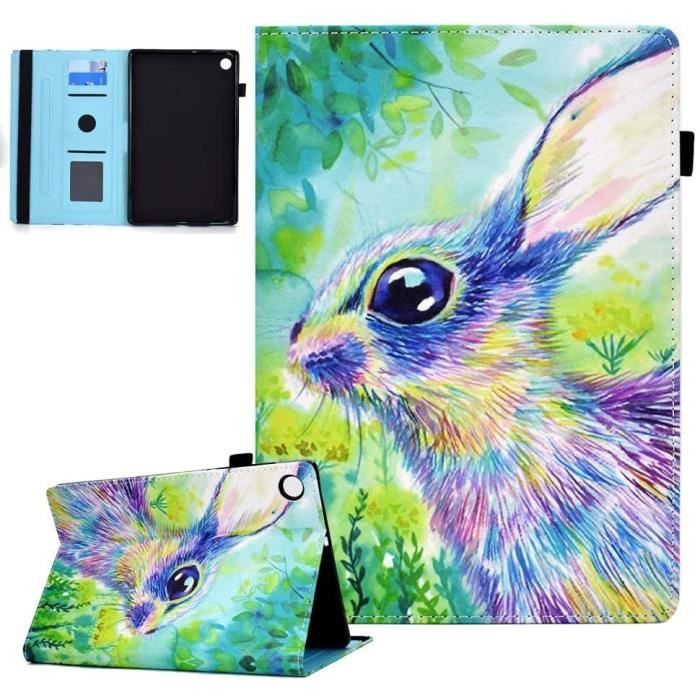 ETUI Lenovo Tab M10 3Rd Gen 10.1 Housse De Réveil-Veille Automatique