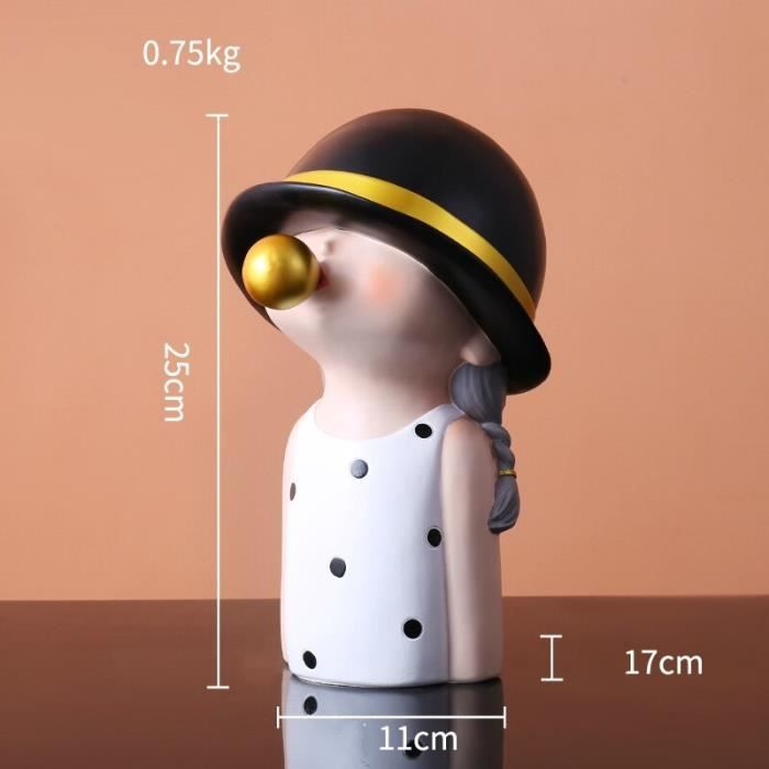 FIGURINE DE PERSONNAGE De Dessin Animé En Résine Pour L'affichage De La
