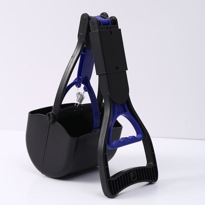 Pince à Déjections Canines Ergonomique - Ramasse-crottes Hygiénique Pour Jardin, Parc, Extérieur - Design Pliable Et Facile à Nettoyer