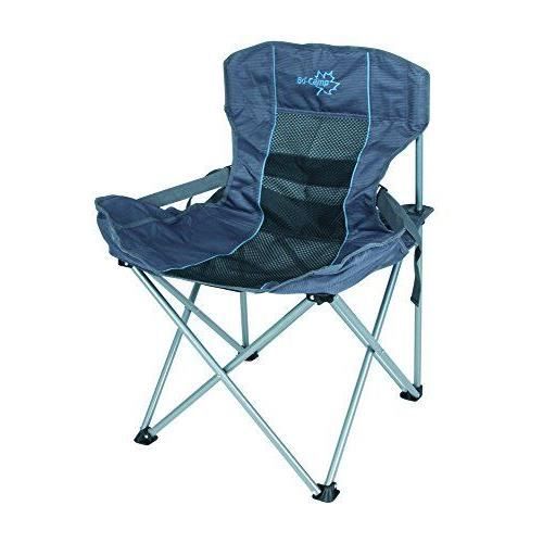 Bo-Camp 1204740 Chaise pliant Gris - 1204740Gris