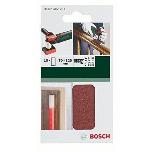 BOSCH Papier abrasif 125 mm Grain 80 180 240 120