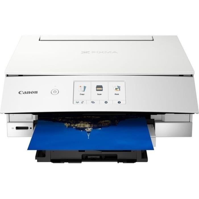 Imprimante Multifonction - CANON PIXMA TS5150 - Jet d'encre bureautique et  photo - Couleur - WIFI - Noir - Cdiscount Informatique