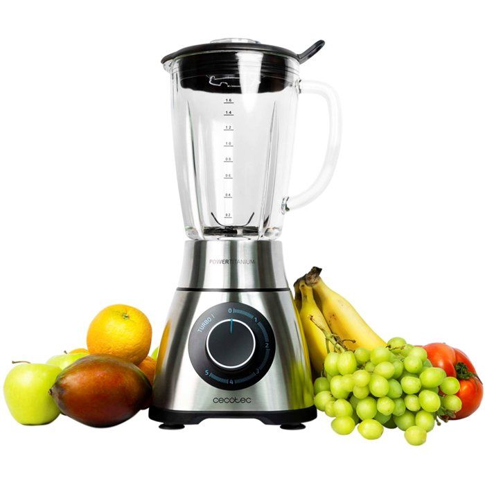Mixeur Cecotec Power Black Titanium 2000 W – Bol en Verre 1.8 L - vue 7
