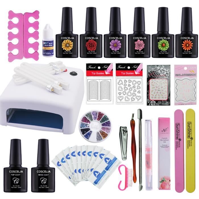 Kit Manucure Semi Permanent Pro