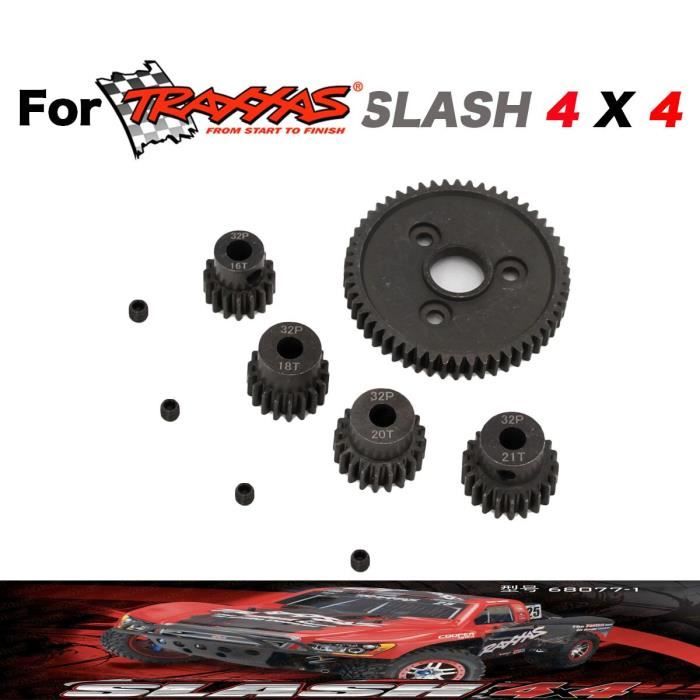 Voiture Electrique UW301 Traxxas Slash 32P Steel Metal Gear 54T / 15T