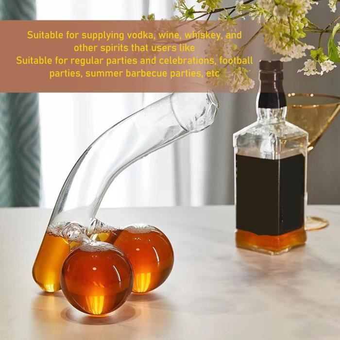 Décanteur Vin Forme Moto Carafe à Whisky En Verre 3D Forme Moto - Décanteur Et Aérateur De Vin - Décoration Vintage Pour Bar à La Maison Décanteur Aérateur De Vin