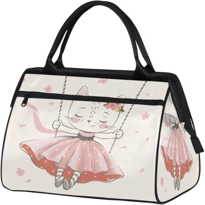 Trousse De Toilette Forme Chat Mignon - Sac De Voyage, Sport, Organisateur Cosmétique - 4
