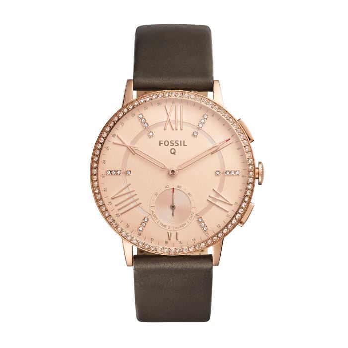 Fossil Montre Connectée Hybride Q Femme Ftw1116 L3KML - Cdiscount Bijouterie