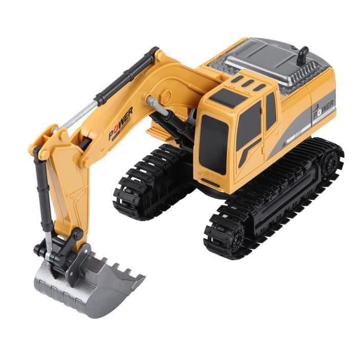 Camion Chariot Télescopique RC 6 Canaux – 38,5 Cm, 2,4 GHz, Son Réaliste – Cadeau Anniversaire Pour Ado