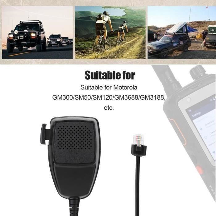 2 Cavi Di Alimentazione Per Ripetitore Radio – Compatibili Con Motorola GM300, SM50, SM120, GM3688, GM3188 E Altri