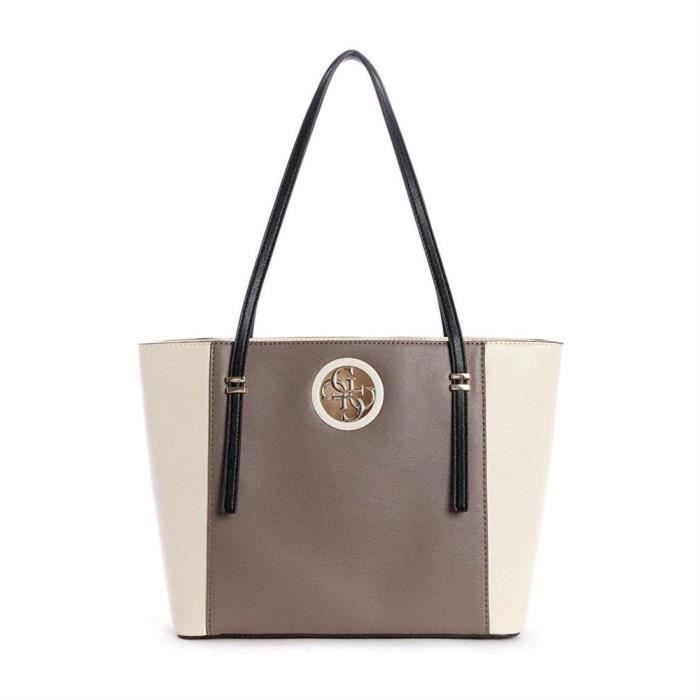 Sacs portés main open road tote femme guess hwvg71 86230 Taupe Achat / Vente sacs portés main