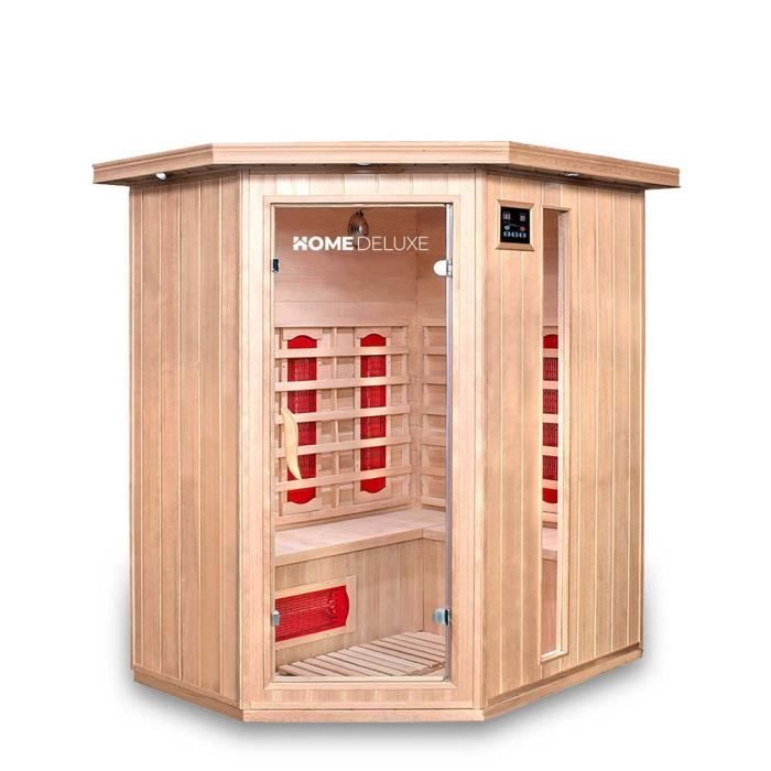 HOME DELUXE Cabine infrarouge 'REDSUN XL' Taille 155 x 120 x 190 cm — free download