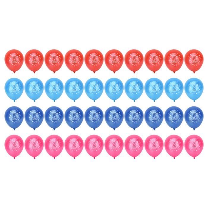 Ballon En Latex40 Pcs 12 Pouces Rond Ballons De Latex Rond Ballon À