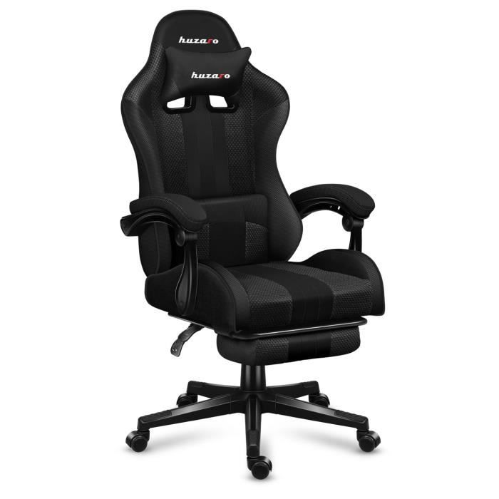Chaise Gaming HUZARO Force 4.7 Support lombaire Repose pieds Têtière - vue 2