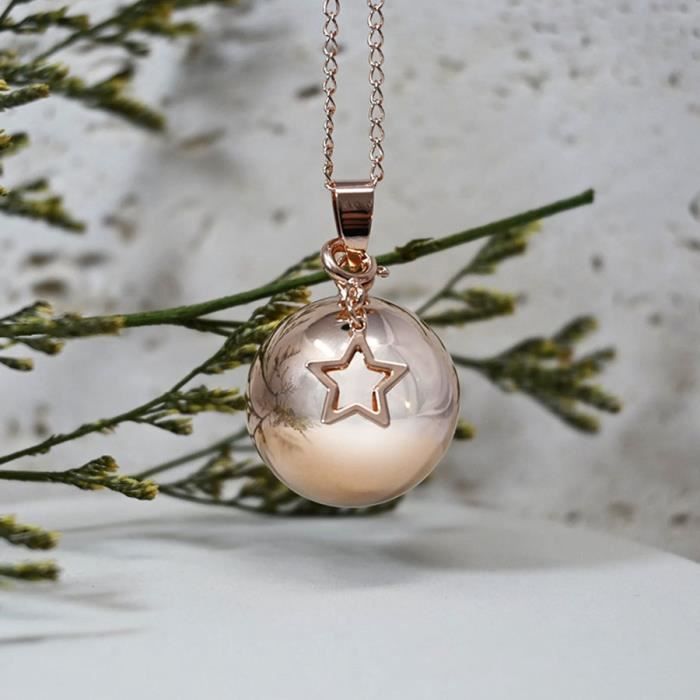 Bola de grossesse lisse or rose Madeline - IRREVERSIBLE BIJOUX 0,00