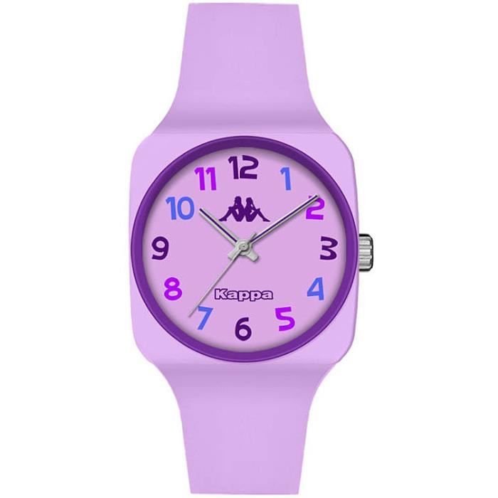 Montre enfant - KAPPA - PE-22 - Violet - Silicone - Analogique