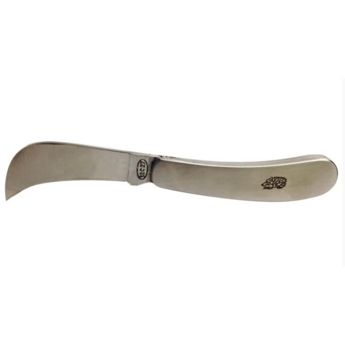 COUTEAU SERPETTE INOX PLIANT LAGUIOLE MOTIF HERISSON