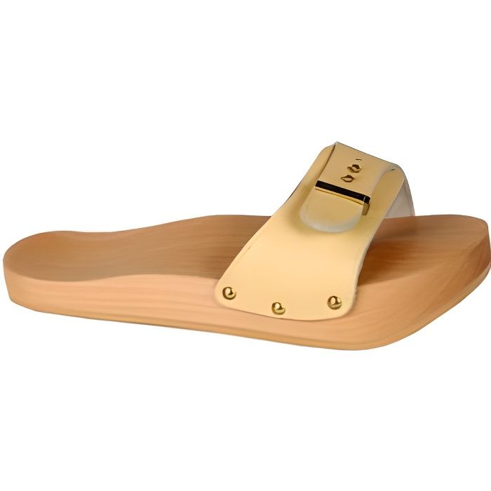 sandales dynastatic - lanaform - couleur crème - sandale amincissante pour femme