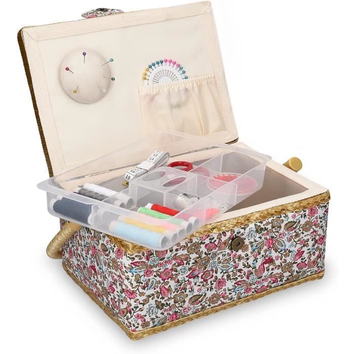 Panier A Couture Boîte À Complète Coudre 245 X 175 125 Cm Kit 76X Accessoire