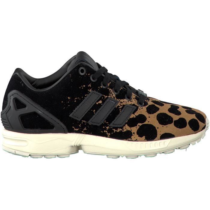 Baskets - Adidas - ZX FLUX WEAVE - Textile - Lacets - Plat