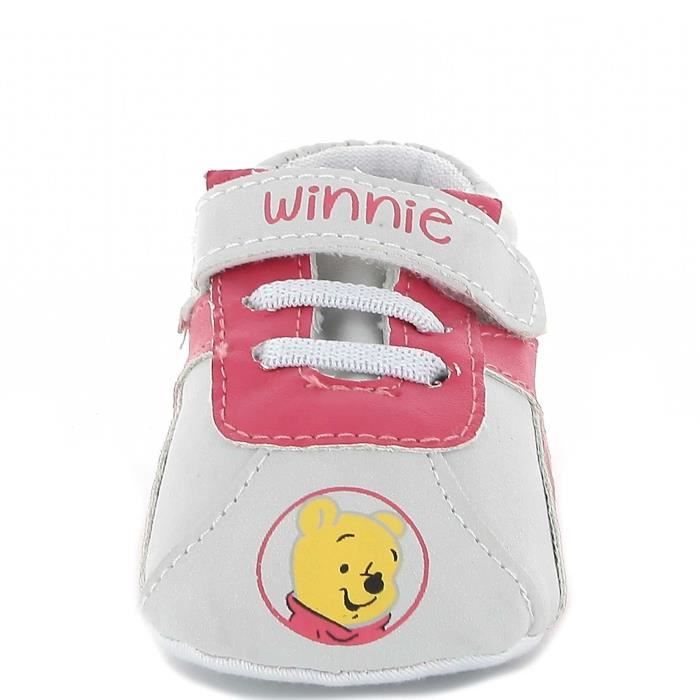 Winnie L Ourson Basket Bebe Fille Gris Rouge Gris Cdiscount Chaussures