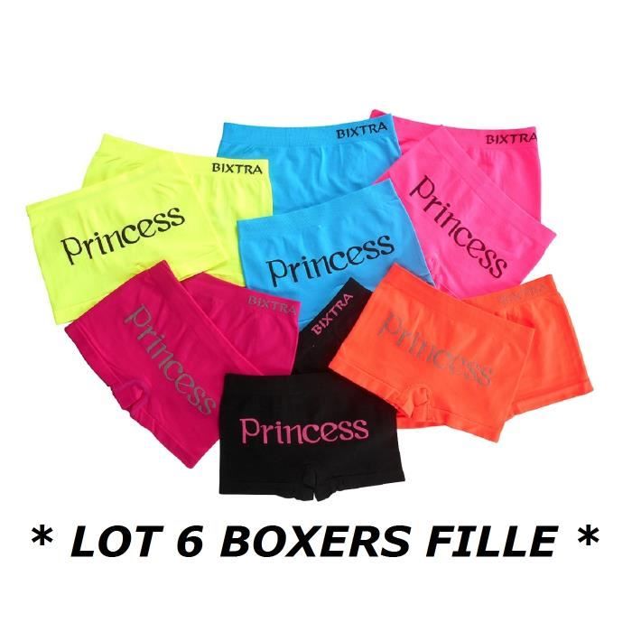 shorty boxer fille