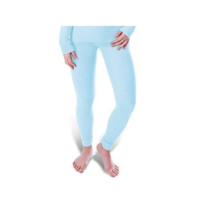 Legging Thermique Fille - 95% Coton, 5% élasthanne, Doublure Polaire, Seconde Peau Confortable