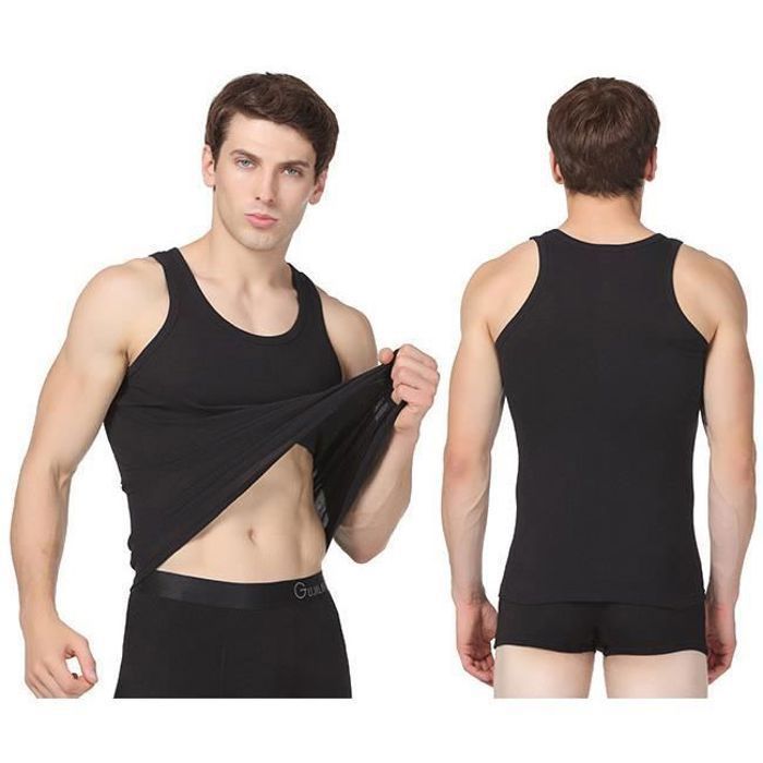 Débardeur Homme RedSkins Noir - 92% Coton - Taille M - Neuf Avec étiquettes - Coupe Athlétique