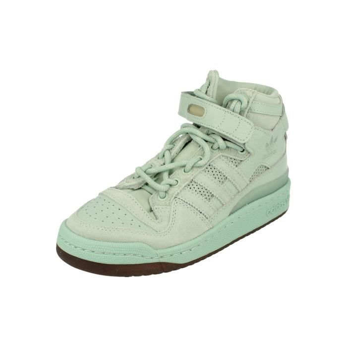 Adidas Baskets Adidas Originals Ivy Park Forum Mid Unisexe - Vert - Synthétique - Lacets