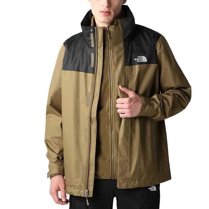 The North Face Veste pour Homme Evolve II Triclimate Vert CG55 WMB