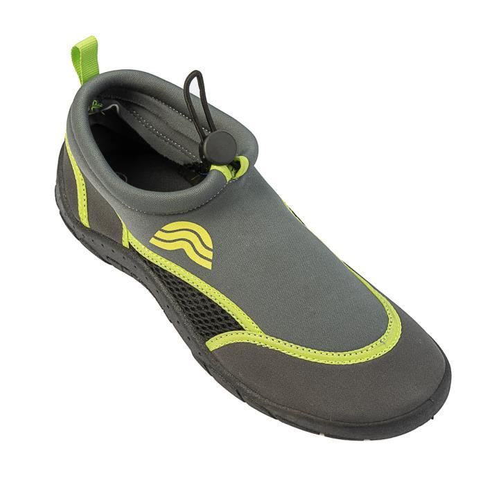 Chaussures de natation aquatiques Aquarapid Geky - grey - 37