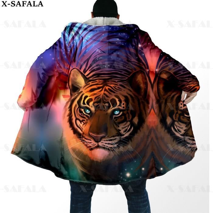 Cape à Capuche Bleue Hippocampe Pour Déguisement - Taille Unique (environ 147 Cm), Polyester, Pour Cosplay