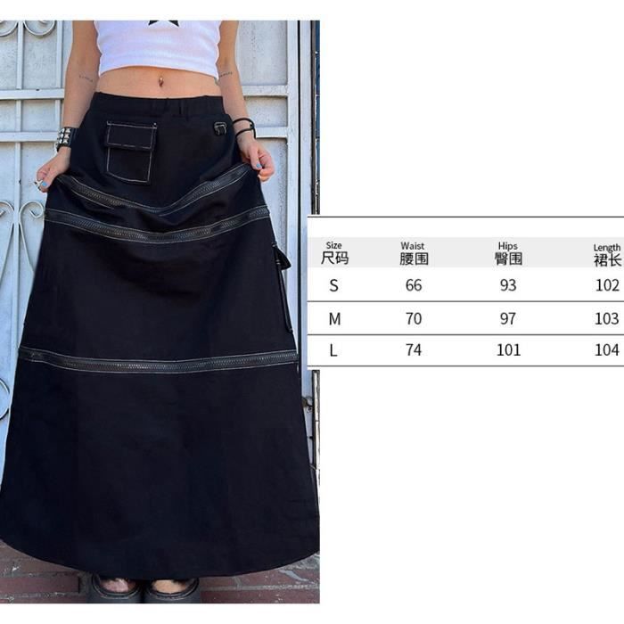 Jupe longue taille online basse