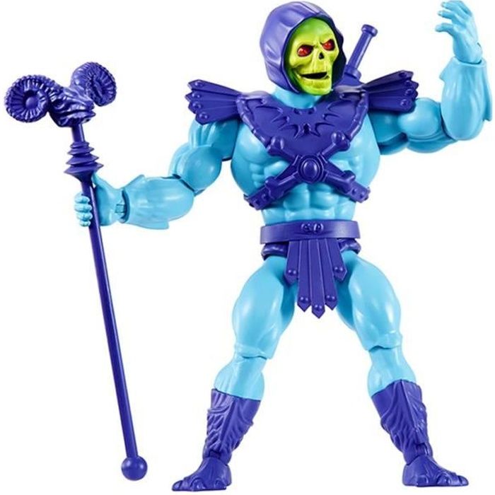 Figurine Les Maîtres De L’Univers – Skeletor (1ère Version) Par Mondo – échelle 1