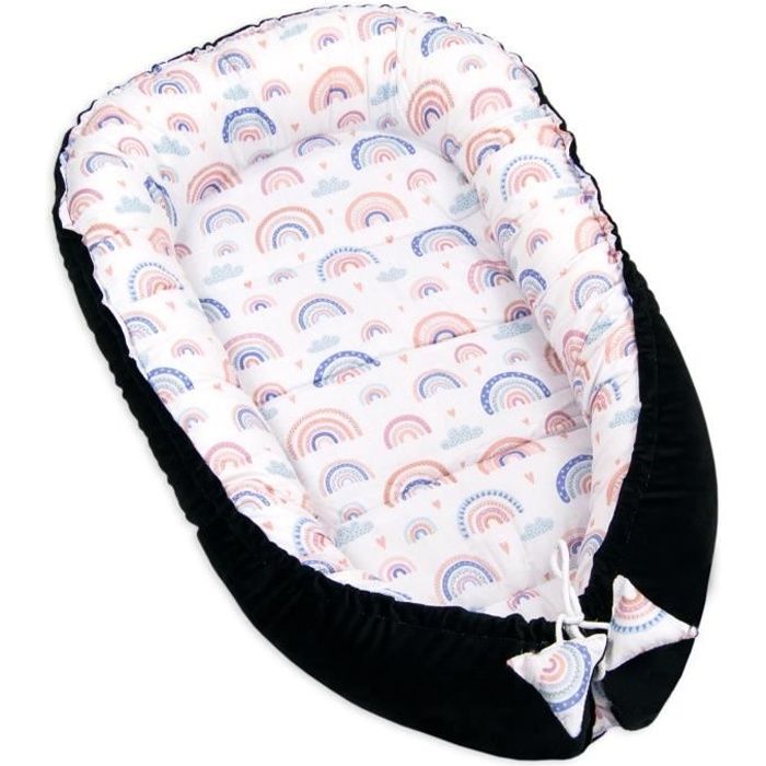 Doudou Lit Sécurité PIMKO Cocon Bébé Mousseline - Nid Nouveau-Né Doudou Lit Sécurité PIMKO Cocon Bébé Mousseline - Nid Nouveau-Né