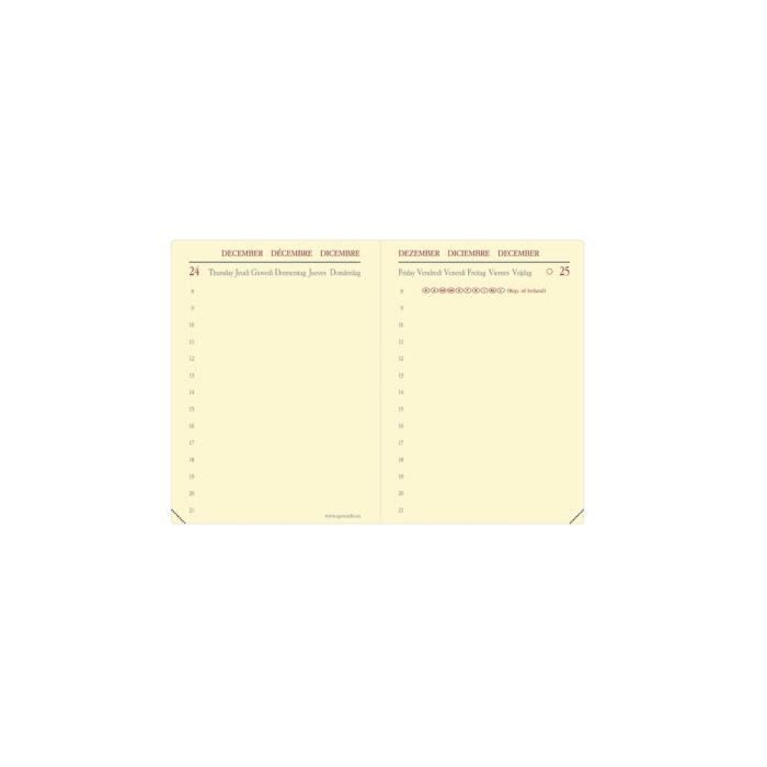 Quo Vadis Ben TEXTAGENDA 21 Spiral/é Agenda scolaire Journalier 15x21cm Ann/ée 2019-2020