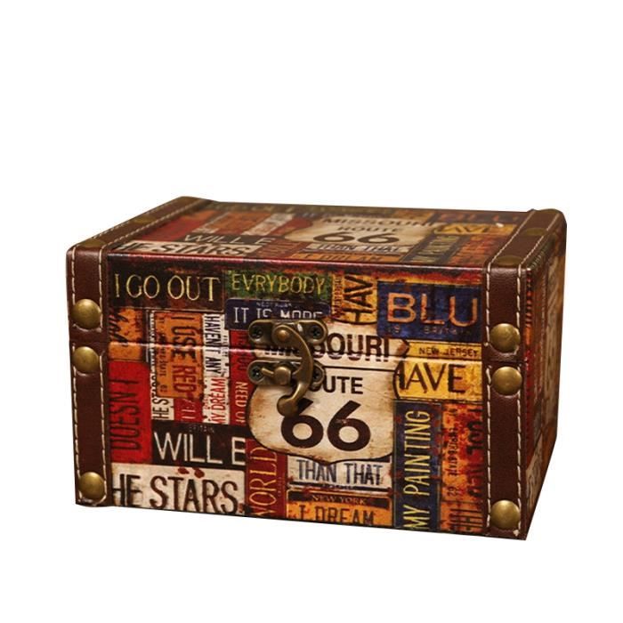 Valise en bois vintage clearance