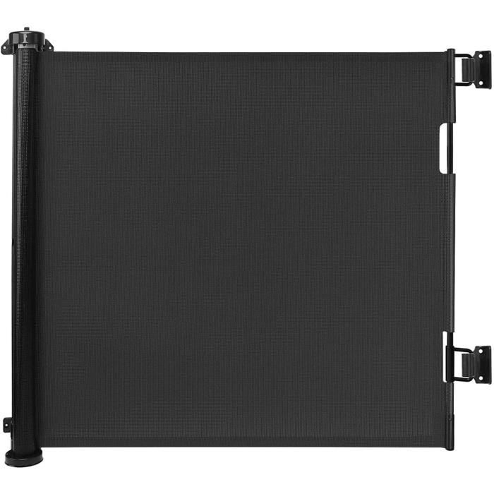 Barrière De Sécurité Enroulable Pour Enfants Et Chiens - 0 à 150 Cm, Installation Facile