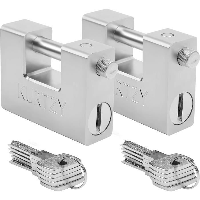 Lot De 24 Cadenas à Combinaison Uline - Manille 3/4", Noir (Neuf)