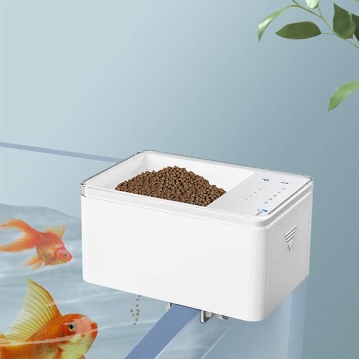 Mini distributeur automatique de nourriture pour poissons avec minuteur  intelligent pour aquarium et[S248] - Cdiscount