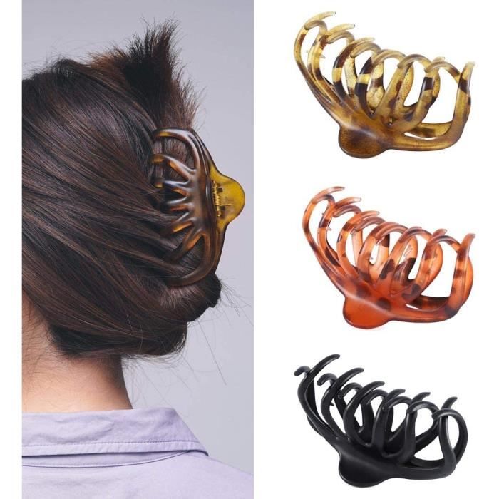 Organisateur De Pinces à Cheveux, Support De Pinces à Cheveux En Macramé à Suspendre Et De