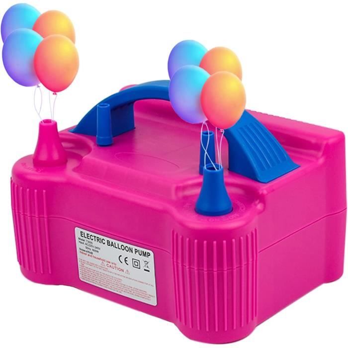 Nestling Pompe Électrique à Ballons 600W – Double Buse, Gonflage Ultra-Rapide, Idéale Pour Fêtes, Mariages Et Décorations
